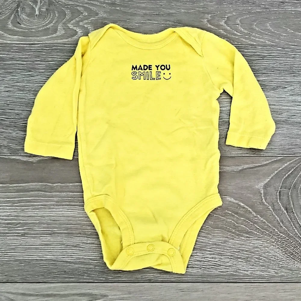 Carter's Yellow Bodysuit